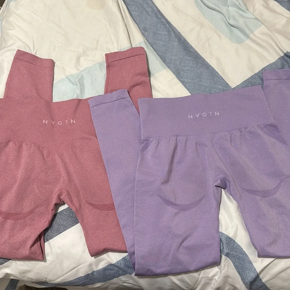Already sold 

NVGTN Bundle of 2 contour seamless pastel leggings size M! - Picture 7 of 7